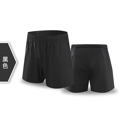 Physical Fitness Shorts Summer New Outer Wear Sports Men's Thin Quick-drying Pants Loose Running Quad Shorts Single Layer