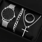 G net silver black + cross (no gift box)