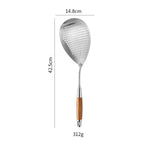 304 steel + rosewood handle / Zanthoxylum bungeanum-leak-large size