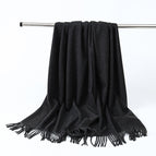 Dark heather gray / Aa wool 330g (200*70cm)