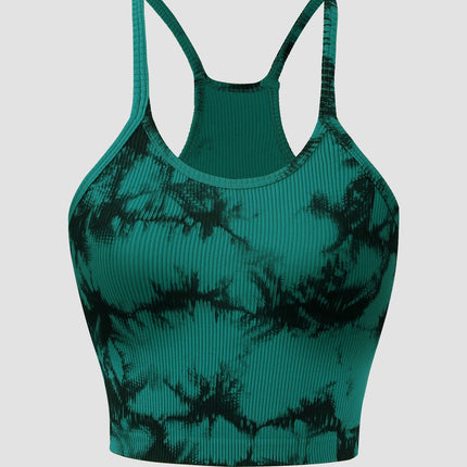 Cross-border Lulu Sports Underwear Washed Vest Naked Yoga Bra Women's Summer Comfortable Quick-drying All-match