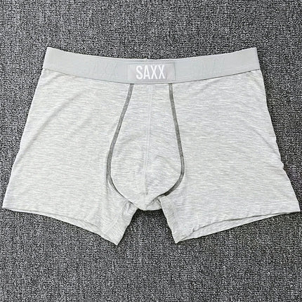 SAXX Underwear Men's Boxers Pocket with Net Pocket No Front Opening Underwear Breathable Comfortable Soft Slim-Fit Shorts