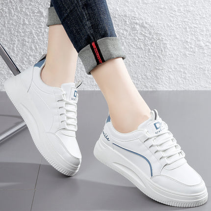 Feeling small white shoes women's shoes 2024 summer new soft bottom sports board shoes casual shoes