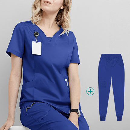 Temu, Operating Room Scrub Suit Set for Doctors and Nurses, Beauty Salon Workwear, Medical and Healthcare Use Only