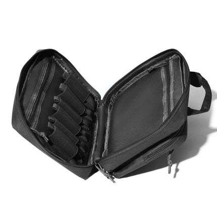 Outdoor Military Fan Handbag Edc Tool Bag Large Capacity Multi-Layer Zipper Oxford Cloth Tactical Pistol Bag Cross-Border