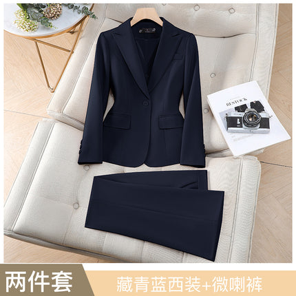 New Orange Professional Small Suit Jacket High-grade Suit suit Suit Spring and Autumn Short Skirt Small Hugh