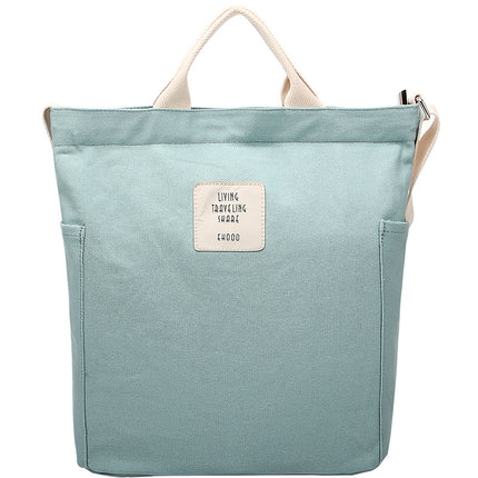 Factory Direct cotton color portable canvas bag shoulder bag female campus versatile large capacity messenger bag student bag