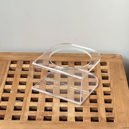 Glass Cat Bowl High Foot Neck Protection Internet Popular Cat Food Bowl Water Bowl Anti-overturning Cat Rice Bowl Easy to Clean Dog Bowl Dog Food Bowl