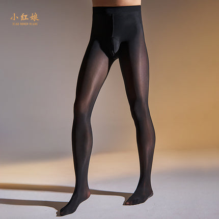 Little Hongniang 120D Fall/Winter Wear Non-slip Forged Silk Stockings Matte Anti-hook Silk plus size Sexy Tight Smooth Pants