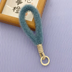 Plush lanyard / Haze blue