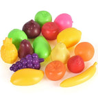 Random 12 fruits and vegetables (not cut)