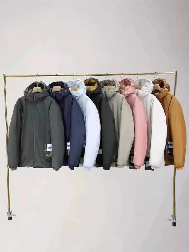 "Cow" Is Warmer Than Down! Outdoor Lightweight P Cotton Jacket Anti-Cold Wind Sports Hooded Cotton Jacket