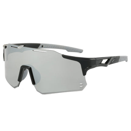 New Men's and Women's Outdoor Sports Glasses Cross-Border Color-Changing Sunglasses Fashion Trend European and American Windproof Cycling Sunglasses