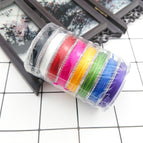 10 m a small roll / Mixed color 8 rolls a bundle
