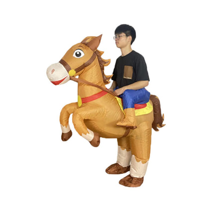 Cross-Border New Carnival Big Lobster Inflatable Costume Toy Halloween Party Marine Animal Shark Inflatable Suit