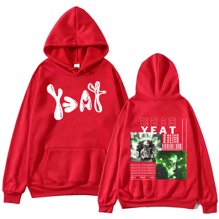 Yeat 2093 Hoodie Harajuku Hip Hop Pullover Tops Sweatshirt m