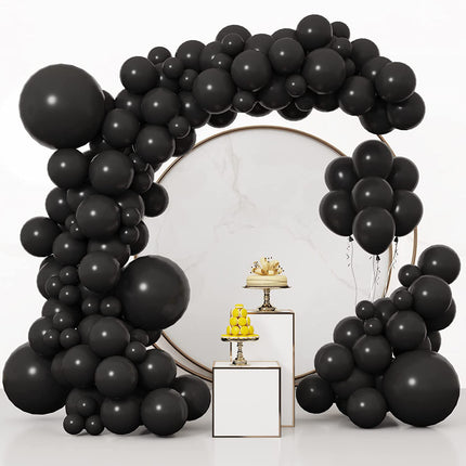 Cross-Border Amazon Macaron Solid Color Balloon Package Wedding Birthday Arrangement Balloon Party Solid Color Matte Set