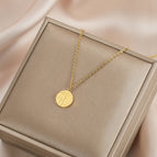 Fu character necklace