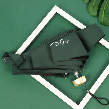Spot Creative Flat 50% off Umbrella Upf50+ Small Fresh Flap Pocket Pants Women's Umbrella Rain or Shine Mini Sun Protection Umbrella