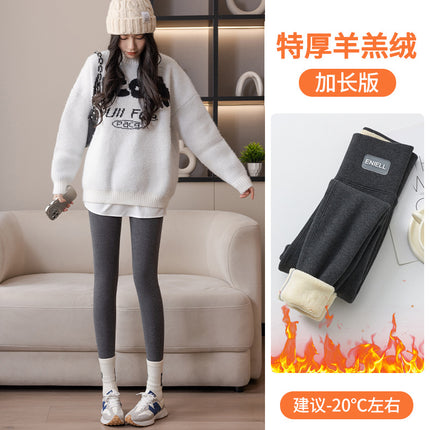Fleece-Lined Leggings for Women, Autumn and Winter Style, Fleece Pants, Thermal Pants, 2025 New Winter Thickened Lamb Fleece Warm Cotton Pants