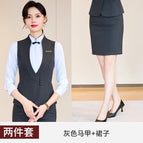 Grey Vest Skirt / S