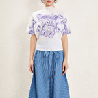 Purple / free size (90-155)