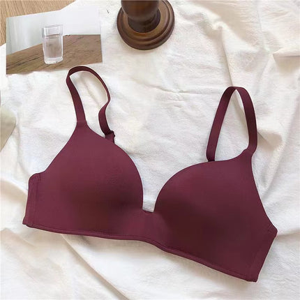 Light and thin clothing bra gathered on the support of foreign trade cross-border milk collection anti-sagging manufacturers direct supply running wholesale women's underwear