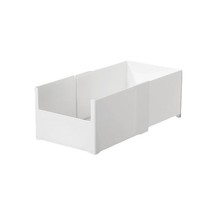 Telescopic Japanese-Style Right-Angle Storage Box Kitchen Cabinet Storage Box Removable Desktop Debris Organizer Deep Cabinet Storage Basket