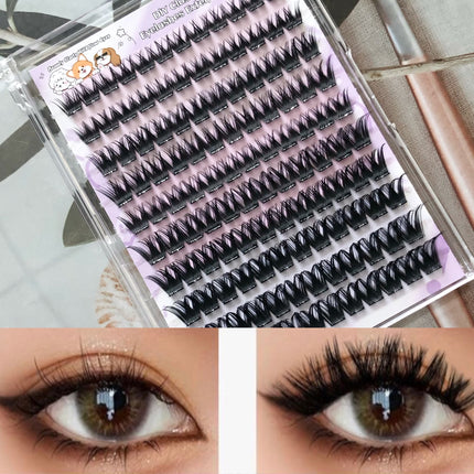 European and American Popular Wm 12 Amazon DIY Self-Grafting Set False Eyelashes European and American Thick New Cross-Border False Eyelashes