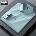 Gray green-men-long sleeve / 38
