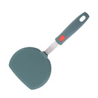 Dark green round shovel