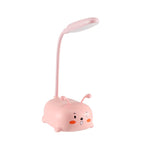Pink [little bee desk lamp + first gear switch + usb data cable]