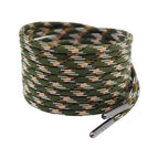 #8629 army green-black-white+gun black metal head / 60cm [4mm wide, one pair]