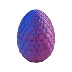 8.5cm Red and Blue Dragon Egg