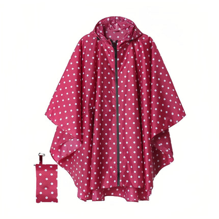 Foreign Trade Multifunctional Poncho Raincoat Unisex Poncho Outdoor Three-In-One Waterproof Raincoat Cycling Hiking Camping Style
