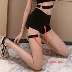 Stretch shorts + leg ring / S