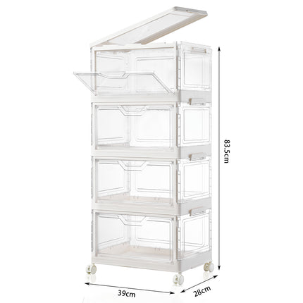 Cross-Border Hot-Selling Blind Box Storage and Display Box for Pop Mart Labubu Toys, Dust-Proof Transparent Figure Display