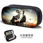 Waterproof, scratch-proof, non-fading, large-capacity three-layer pencil case / B44370