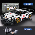 1:14 black and white porsche 911+ remote control power set [container gift box]