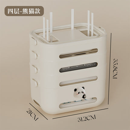 Router wifi storage box TV set-top box storage rack socket wire arrangement desktop wireless light cat placement