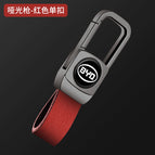 Matte single button Red