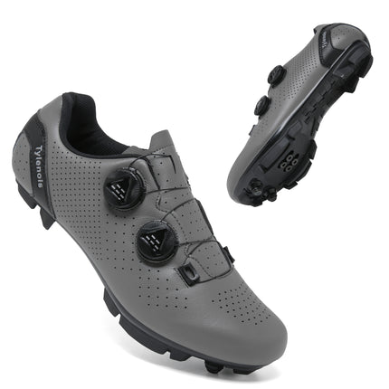 T168 Cross-border New Lockless Cycling Shoes Men's Road Car Lock Shoes Breathable Bicycle Shoes Non-lock Mountain Bicycle Shoes