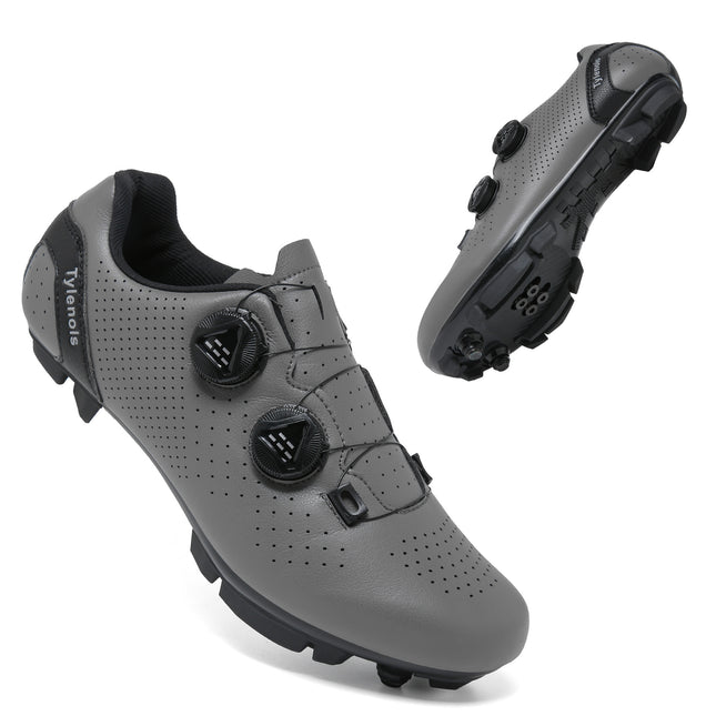 T168 Cross-border New Lockless Cycling Shoes Men's Road Car Lock Shoes Breathable Bicycle Shoes Non-lock Mountain Bicycle Shoes