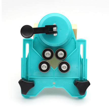 Tile punching locator tile glass marble punching holder drilling locator tile Chamfering device