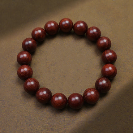 Venus Old Material Zambia Lobular Red Sandalwood Handheld Chain High Oil Mimi Buddha Bead String New Chinese Style Ornament for Men and Women