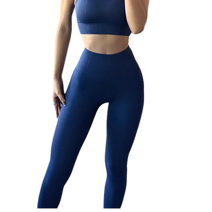 Polka Dot Golf Nine-Point Pants, Tight-Fitting Yoga Pants for Women, High-Waisted Butt-Lifting Training Fitness Pants, Breathable and Suitable for Wearing Outside, Compression Pants