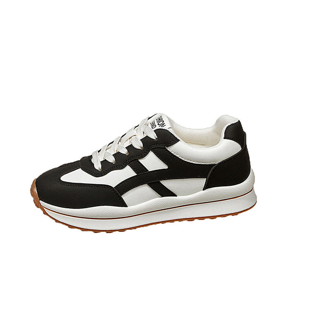 Sports Forrest Gump Shoes for Women 2025 Autum New Breathable Versatile Moral Training Shoes Casual Sports Shoes Thick-Soled White Shoes