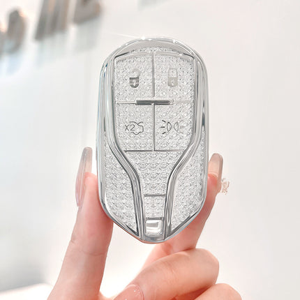 Suitable for Maserati car key cover fashion high-end exquisite women's key shell special car
