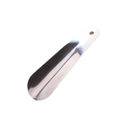 in stock supply stainless steel key buckle shoe horn with leather cover shoe puller car key pendant easy to carry shoe lift