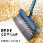 Single broom thickened with four rows of hair